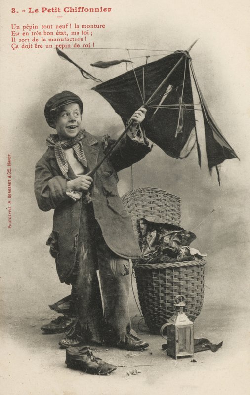 Den lille trasiga mannen av French Photographer