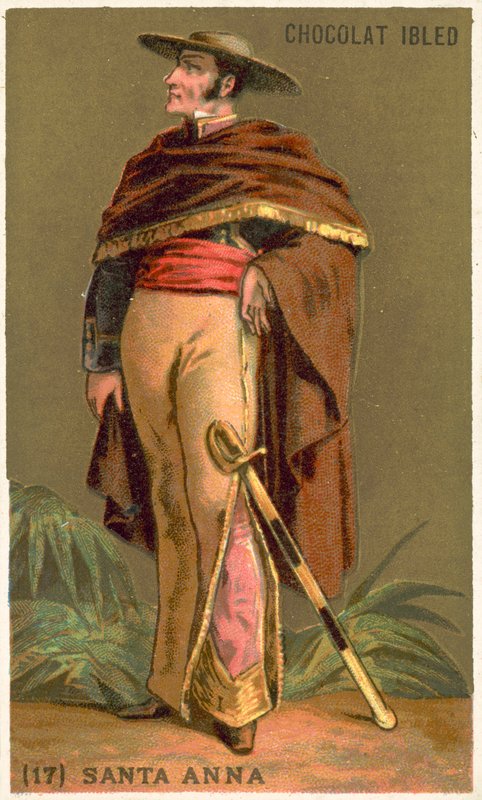 Antonio Lopez de Santa Anna, mexikansk politiker och general av French School