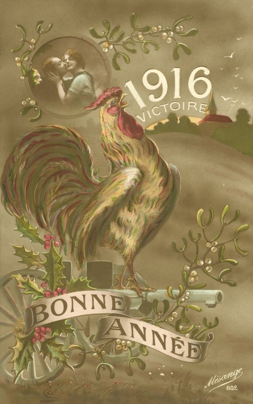 Gott nytt år, 1916, seger av French School