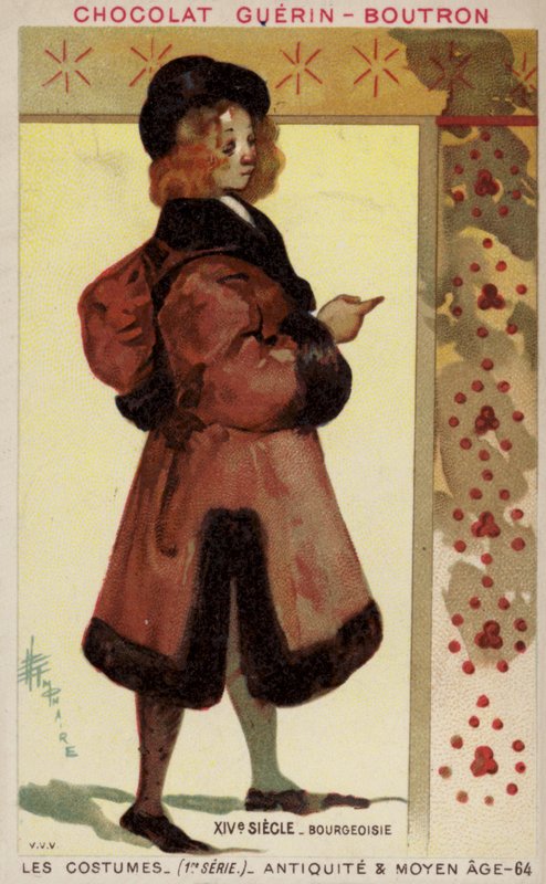 Borgerlig dräkt, 1300-talet av French School