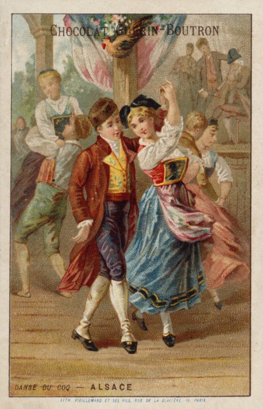 Tuppdans, Alsace av French School