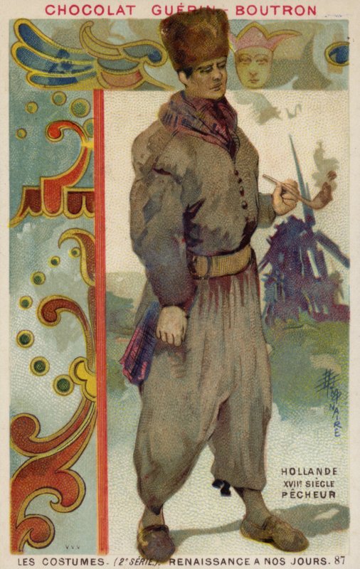 Holländsk fiskare, 1600-talet av French School