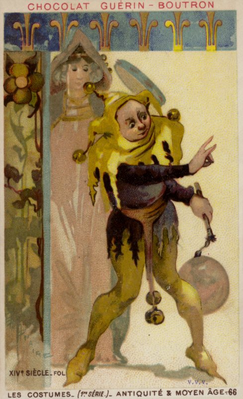 Dåre, 1300-talet av French School