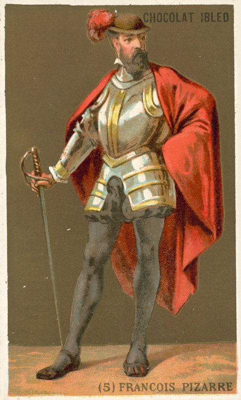 Francisco Pizarro, spansk erövrare av French School