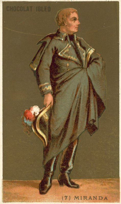 Francisco de Miranda, venezuelansk revolutionär av French School