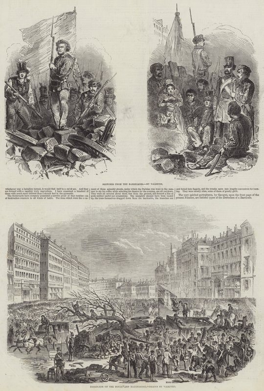 Franska revolutionen 1848 av French School