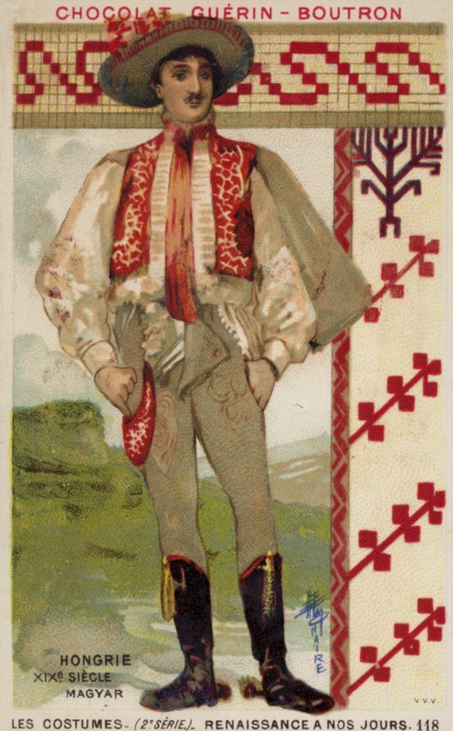 Ungerska Magyar, 1800-talet av French School