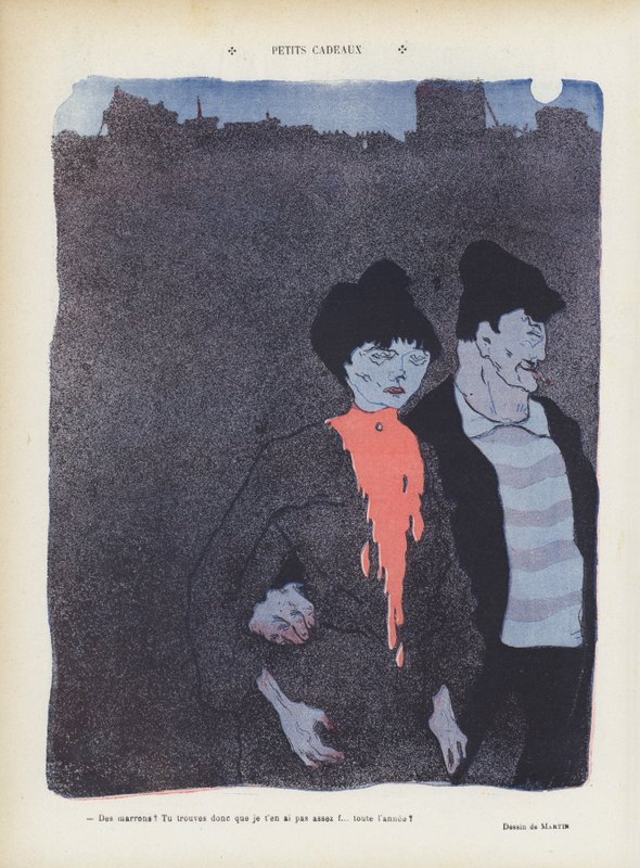 Illustration för Le Rire av French School