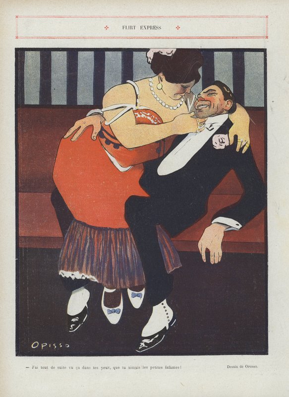 Illustration för Le Rire av French School