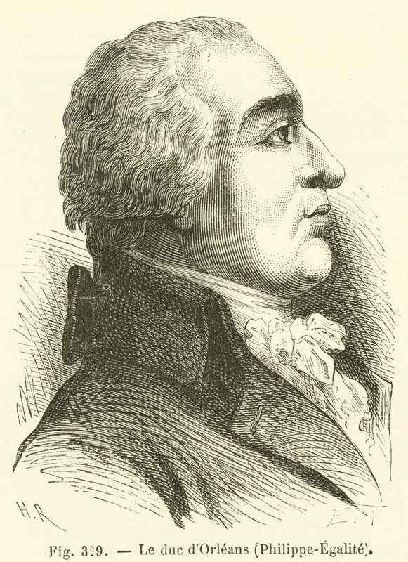 Hertigen av Orleans, Philippe-Egalite av French School