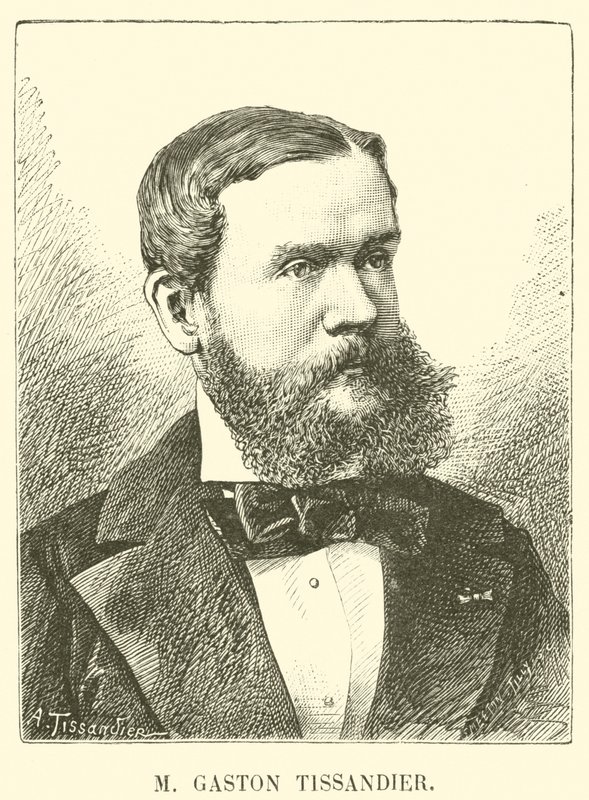 Herr Gaston Tissandier av French School