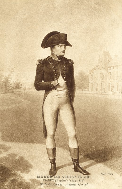 Napoleon Bonaparte, förste konsul av French School