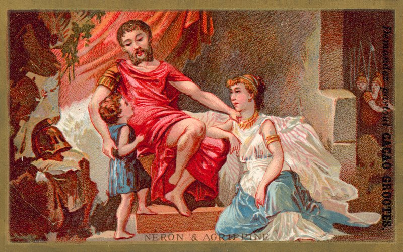 Nero och Agrippina av French School