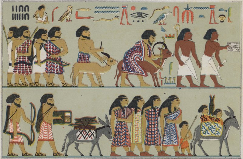 Gamle egyptiske hyrder swed av German School