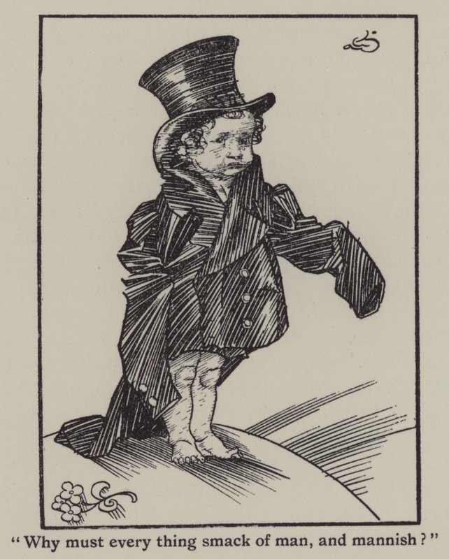 Illustration till The Essays of Elia av Charles Lamb (litho) av A. Garth Jones