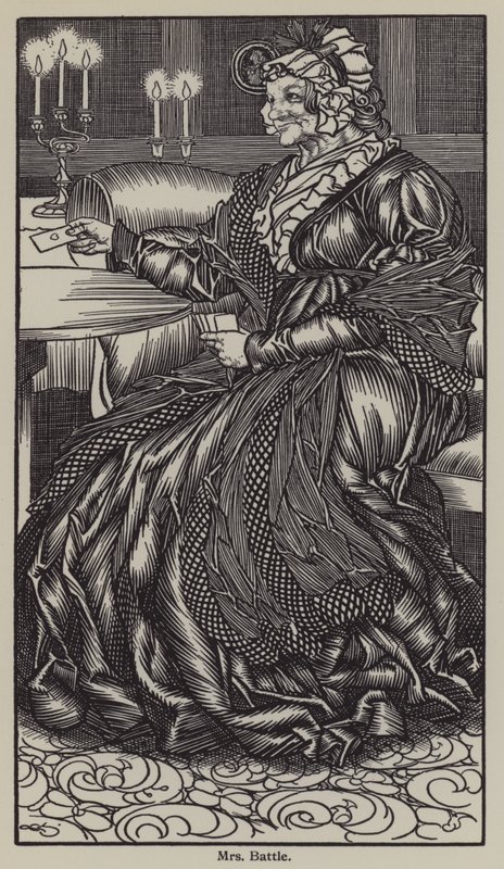 Illustration till The Essays of Elia av Charles Lamb (litho) av A. Garth Jones