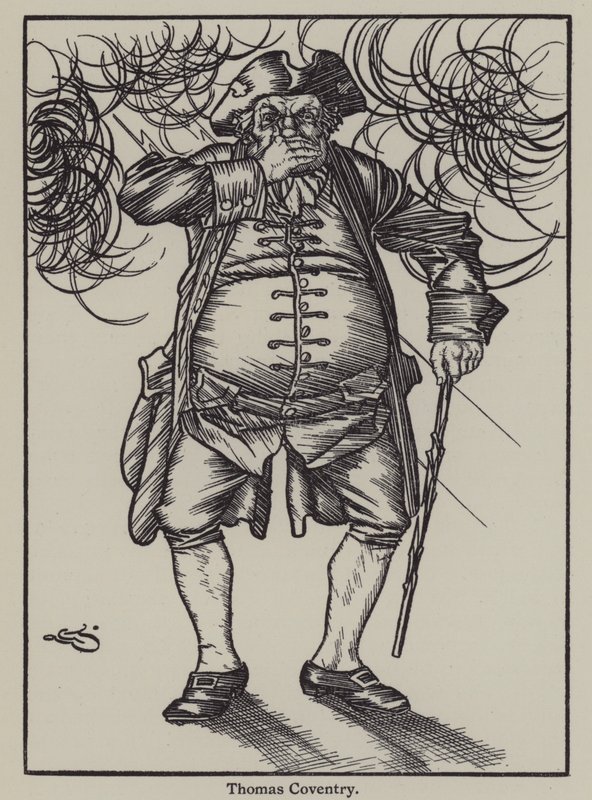 Illustration till The Essays of Elia av Charles Lamb (litho) av A. Garth Jones
