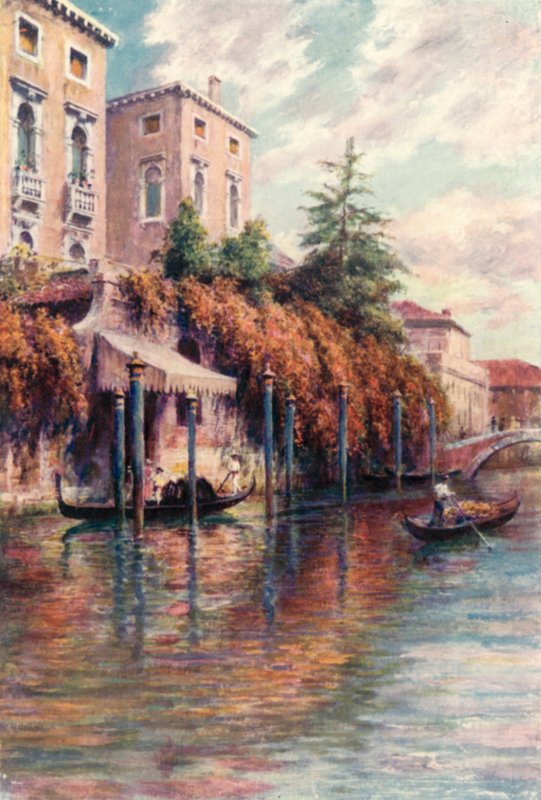 Trädgård Palazzo Clary av A. Trevor Haddon