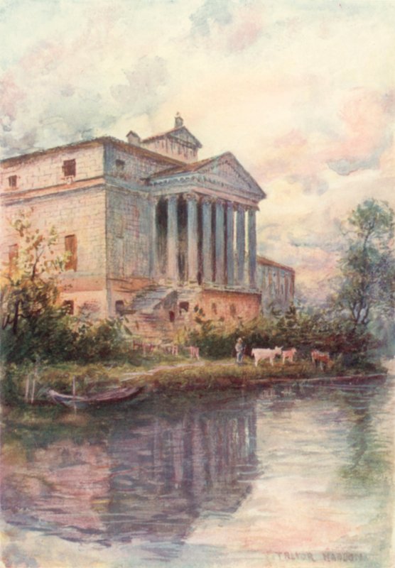 Palazzo Foscari vid Malcontenta av A. Trevor Haddon