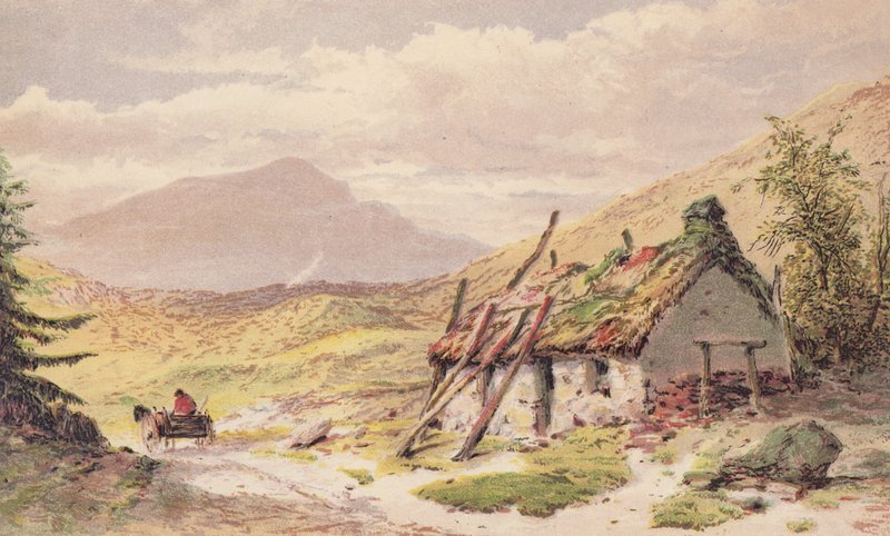 Glenfinlas (kromolitho) av Aaron Edwin Penley