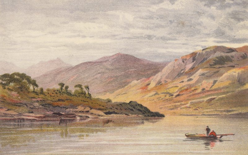 På Loch Lomond (kromolit) av Aaron Edwin Penley