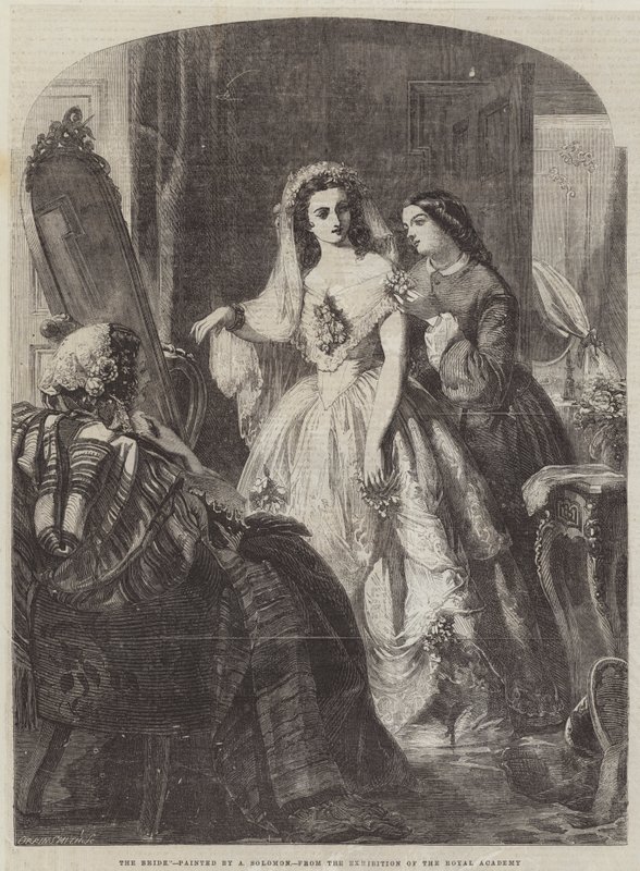 Bruden (gravyr) av Abraham Solomon