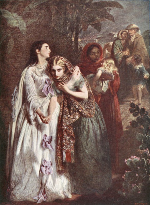 Flyget från Lucknow av Abraham Solomon