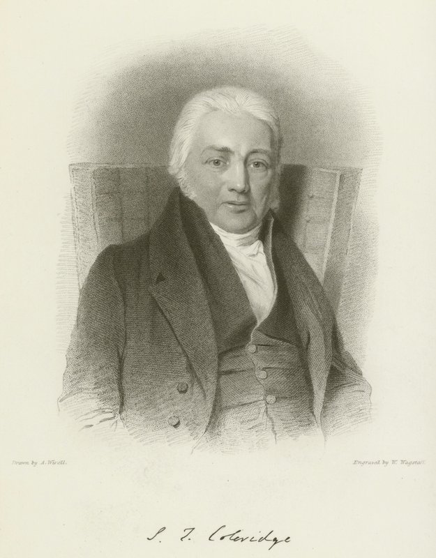Samuel Taylor Coleridge av Abraham after Wivell