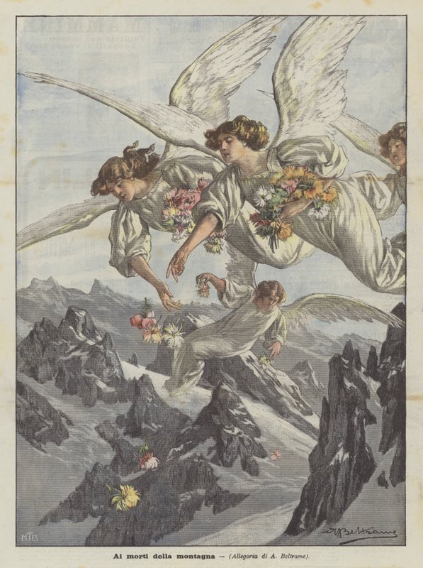 Till berget döda av Achille Beltrame