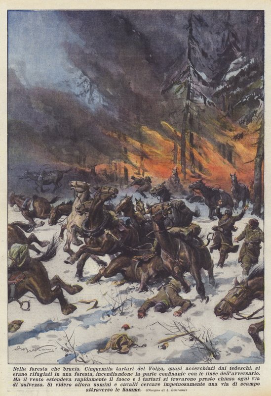 I den brinnande skogen av Achille Beltrame