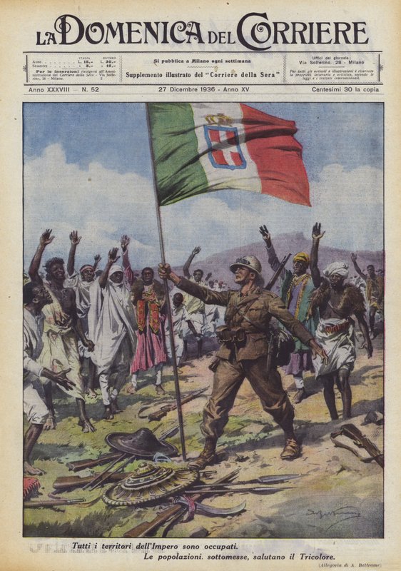 Alla imperiets territorier är ockuperade av Achille Beltrame
