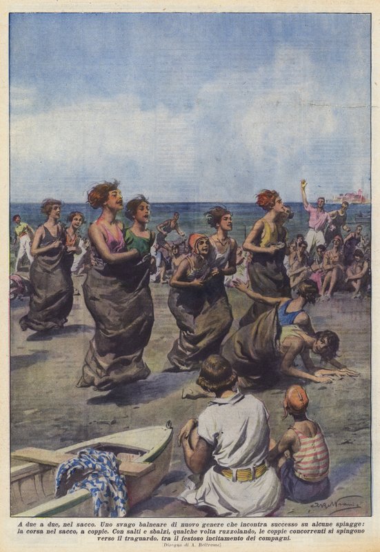 Två och två, i väskan av Achille Beltrame