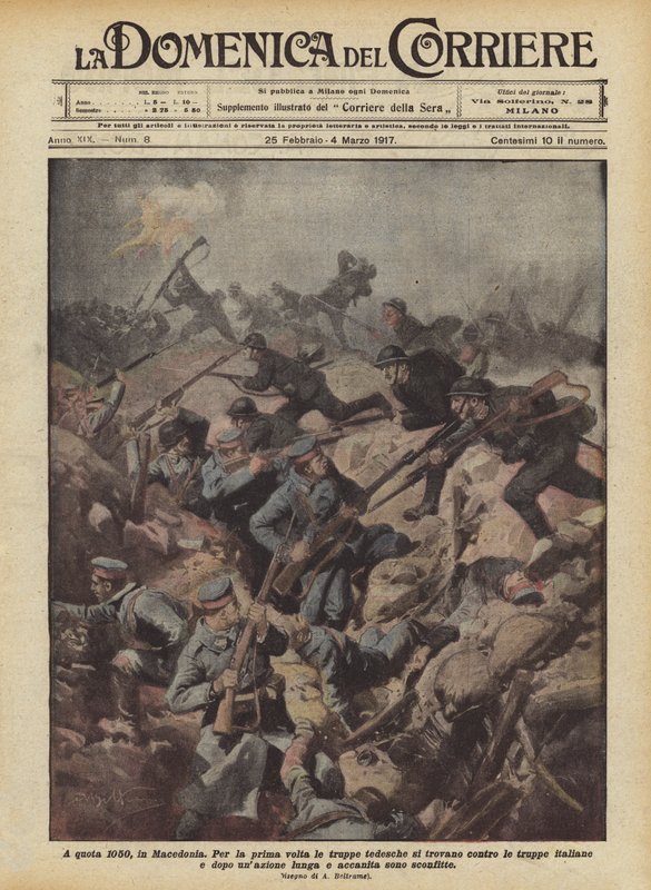 En kvot på 1050, i Makedonien av Achille Beltrame