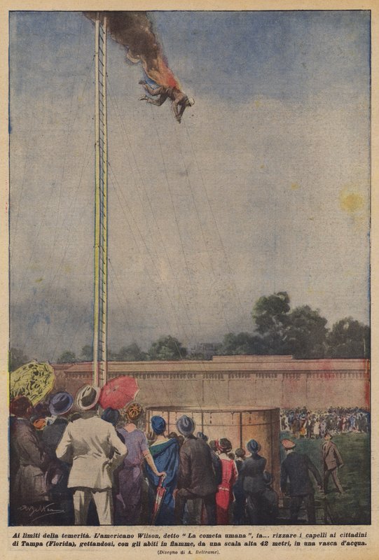 På gränsen av orädd av Achille Beltrame