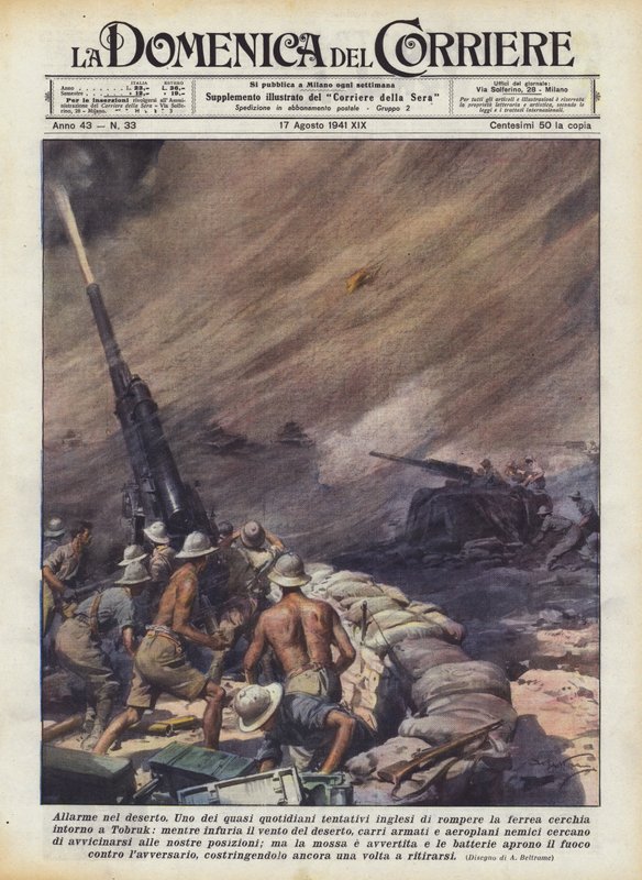 Larm i öknen av Achille Beltrame
