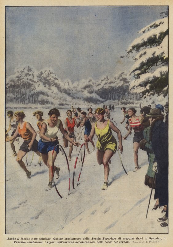 Även kylan är en åsikt av Achille Beltrame
