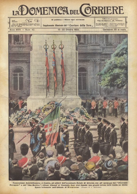 Italiensk-brittisk kamratskap av Achille Beltrame