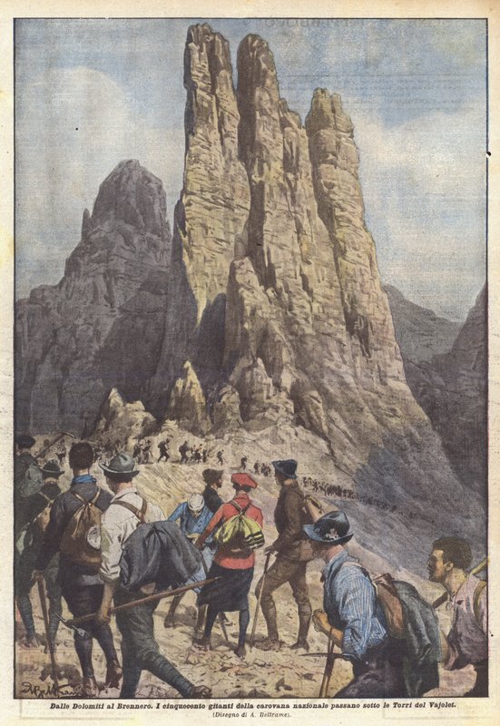 Från Dolomiterna till Brenner av Achille Beltrame