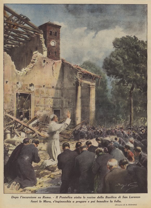 Efter räden mot Rom av Achille Beltrame