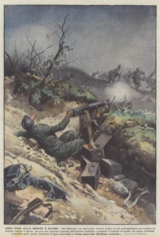 Hjältar till döden och bortom av Achille Beltrame