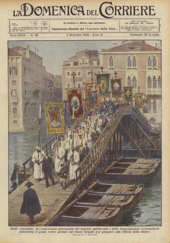 Venetianska festivaler av Achille Beltrame