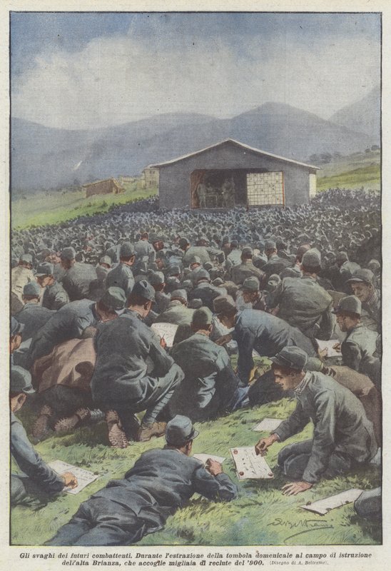 Framtidens fighters nöjen av Achille Beltrame