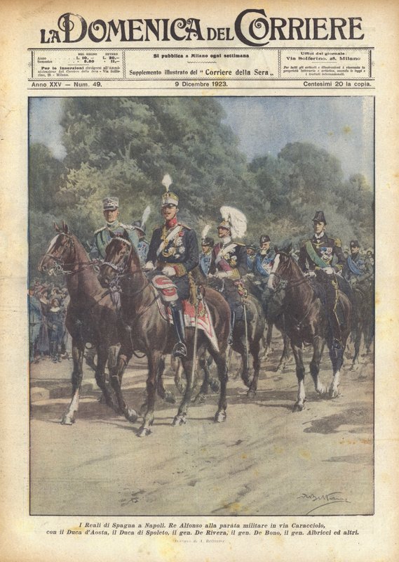 Spaniens kungliga i Neapel av Achille Beltrame