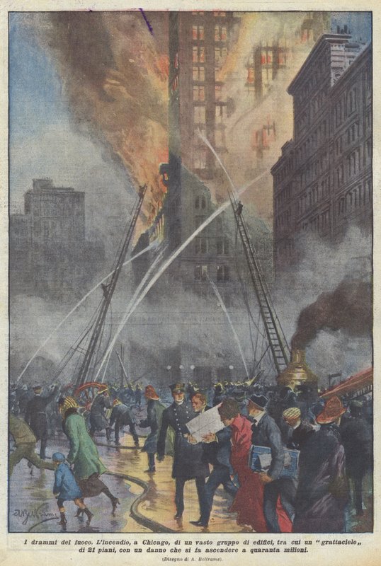 Eldens dramer av Achille Beltrame