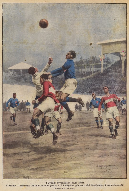 De stora sportevenemangen av Achille Beltrame