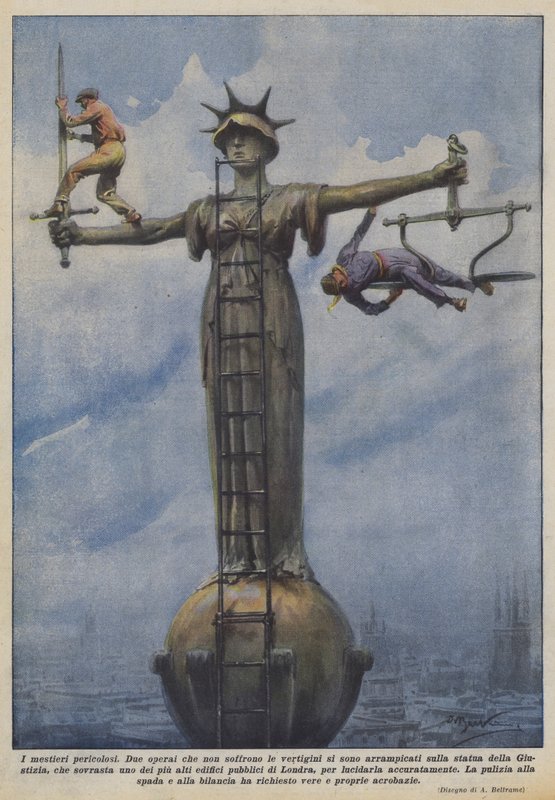 De farliga yrkena av Achille Beltrame