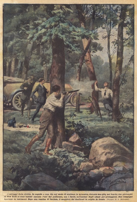 Civilisationens vildar av Achille Beltrame