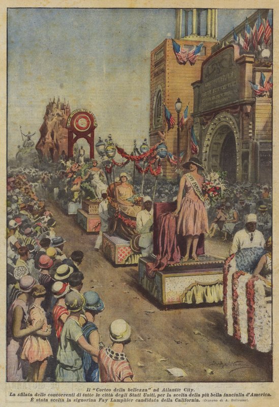 Skönhetstävlingen i Atlantic City av Achille Beltrame