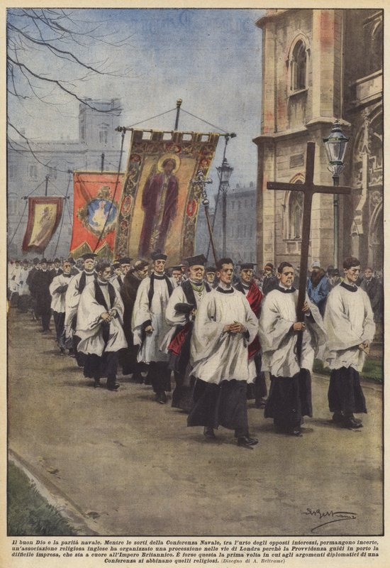 Den gode Herren och sjöpariteten av Achille Beltrame
