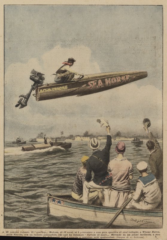 Den flygande båten av Achille Beltrame